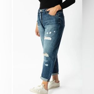 KanCan High Rise Girlfriend Jeans